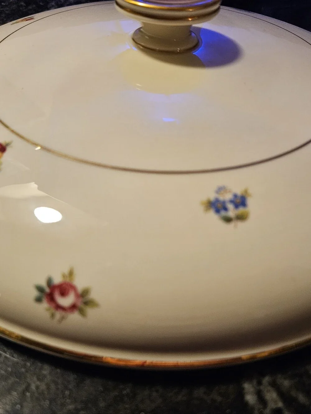 Vintage Rosenthal Winifred Covered Vegetable Dish Bowl US Zone Germany 1946-1949